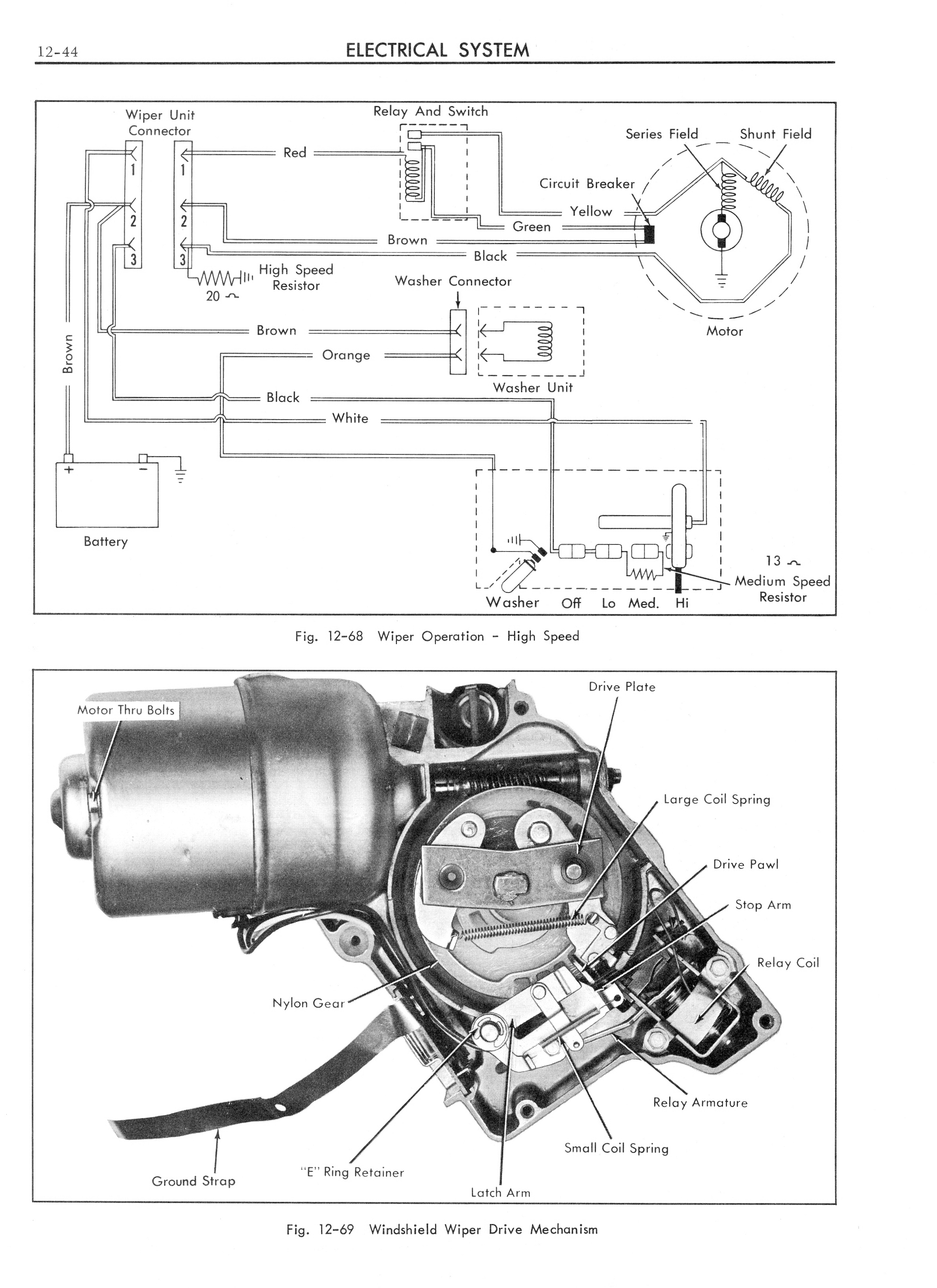 1962 Cadillac Shop Manual - Electrical Page 44 of 62
